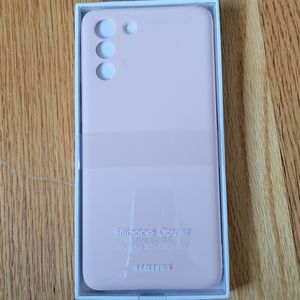 Samsung galaxy s21 5G pink silicone phone case